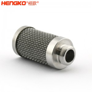 恒歌定制精密多孔不銹鋼燒結(jié)絲網(wǎng)濾芯高強(qiáng)度壽命長(zhǎng)_用于純水和氣體過濾