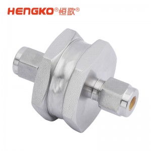 不銹鋼高精度全焊接直通型過濾器卡套管接頭