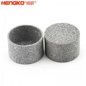 定制0.2-90um粉末燒結(jié)不銹鋼濾筒結(jié)構(gòu)穩(wěn)定抗沖擊，用于化工食品水處理