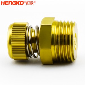 廠家批發(fā)HSD型可調(diào)節(jié)青銅消聲消音器多規(guī)格耐高溫消音降噪，用于電磁閥氣動靜音器接頭