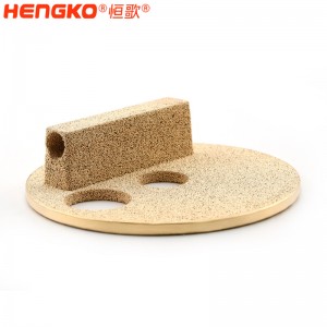 廠家定制長(zhǎng)壽命50 100 150 200微米銅粉末燒結(jié)濾芯片盤