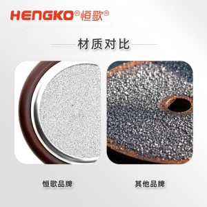 DF系列擴散器專用濾器_316L真空法蘭過濾器_工藝氣體過濾器