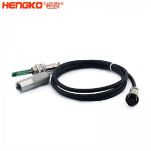 恒歌直銷不銹鋼RHT-H20-B平頭溫濕度傳感器探頭帶電線，用于農(nóng)業(yè)大棚
