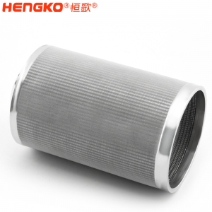 恒歌定制不銹鋼化學工業(yè)用多孔材料_耐腐蝕過濾精度高不銹鋼過濾器