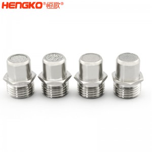 廠家定制有創(chuàng)呼吸機氣源入口醫(yī)療級316L不銹鋼過濾器濾芯防塵透氣耐腐蝕，用于呼吸機