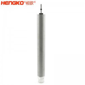 恒歌濾芯廠家定制打樣疫苗用不銹鋼燒結(jié)網(wǎng)濾芯_高效過(guò)濾不銹鋼網(wǎng)管濾芯