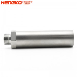 耐高壓工業(yè)設備外螺紋不銹鋼濾芯,易清洗使用壽命長燒結濾芯