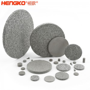 氣體探測器探頭防爆片耐高溫透氣性好，工業(yè)316L不銹鋼傳感器隔火焰隔爆片可定制