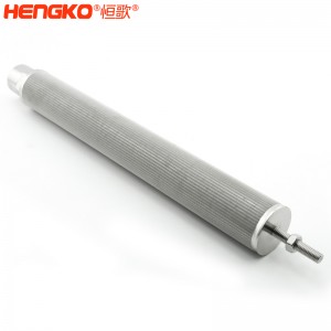 恒歌濾芯廠家定制打樣疫苗用不銹鋼燒結(jié)網(wǎng)濾芯_高效過(guò)濾不銹鋼網(wǎng)管濾芯