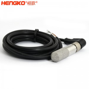RHT系列高濕度雙防水土壤溫濕度傳感器探頭高靈敏高精度，用于溫室花園測量