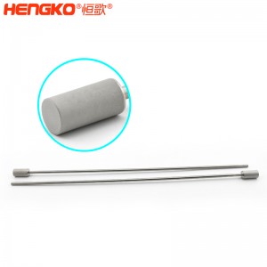 廠家批發(fā)316L不銹鋼長桿不銹鋼曝氣頭耐腐蝕防塵，用于二氧化碳/氧氣擴(kuò)散