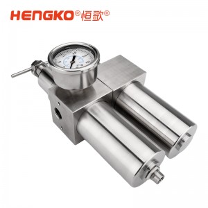 316不銹鋼材質(zhì)半導(dǎo)體氣動(dòng)油霧分離三聯(lián)件氣源處理器