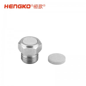 恒歌金屬氣動(dòng)消音器用于電磁閥、氣缸、空壓機(jī)等設(shè)備消音降噪