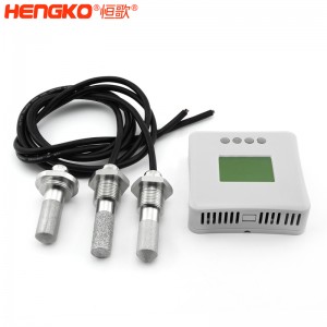 恒歌生產定制高靈敏IP65級防水溫濕度探測器探頭，用于農業(yè)氣象站