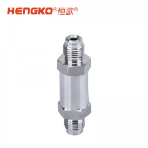 316L不銹鋼304高壓雙卡套過濾器_直通過濾閥1/4 1/2氮?dú)錃飧呒儦怏w