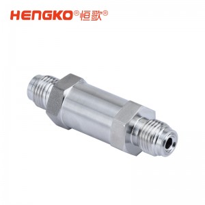 316L不銹鋼304高壓雙卡套過濾器_直通過濾閥1/4 1/2氮?dú)錃飧呒儦怏w