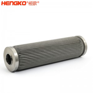 廠家直銷不銹鋼燒結(jié)多層絲網(wǎng)濾芯耐腐蝕易清洗，用于制藥化工