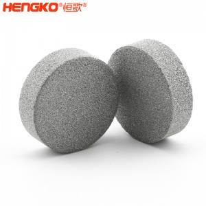 廠家定制不銹鋼燒結(jié)濾片,抗高溫防爆可用于化工油液不銹鋼過濾片