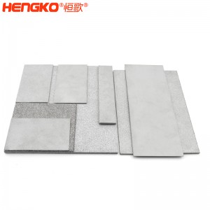廠家直銷316不銹鋼粉末燒結(jié)濾板高強(qiáng)度耐高溫耐腐蝕，化工制藥過濾不銹鋼過濾器