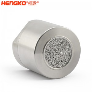 廠家供應(yīng)不銹鋼氣體傳感器外殼微孔燒結(jié)耐用防爆濾芯，應(yīng)用于真空室