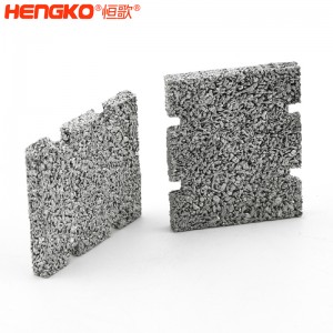 廠家定制微米多孔燒結不銹鋼濾芯_可反向沖洗不銹鋼濾板工業(yè)設備氣源用