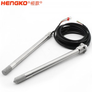 管道用溫濕度探頭 長桿通風(fēng)管道工業(yè)級(jí)防護(hù)溫濕度探頭