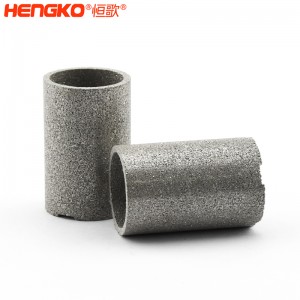 廠家直銷孔徑0.2-90um多孔不銹鋼濾筒工業(yè)除塵濾芯過濾精準(zhǔn)耐腐蝕，用于凈化污水