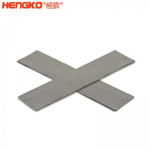 定制316L燒結(jié)網(wǎng)板五層過濾網(wǎng)耐腐蝕耐高溫，應(yīng)用于污水過濾