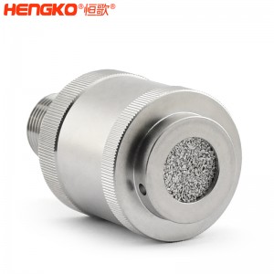 甲烷氣體探測器探頭保護(hù)罩防火防爆多孔316L不銹鋼氣體傳感器保護(hù)外殼